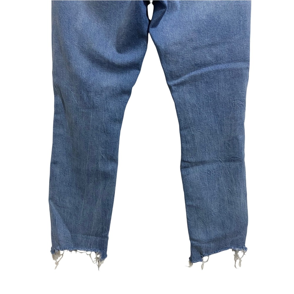 Dear John Jeans Women's Mid Rise Distressed Light Wash Denim Frayed Hem Size 29 - Picture 9 of 9